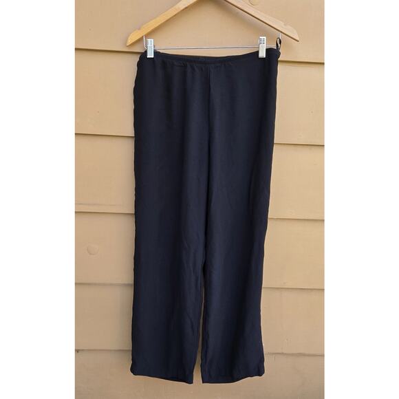 Eileen Fisher Silk Women's Xs Straight Pants Lightweight. Read - Picture 1 of 13